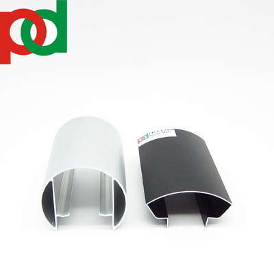 手すりパーゴラバルコニーフェンスチューブ用木目調カラーアルミニウムUチャンネル（南米輸出用）