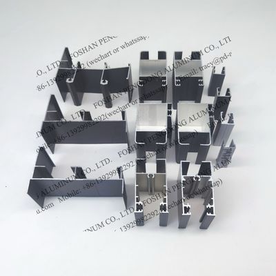 シルバーアノード化窓 アルミプロファイル