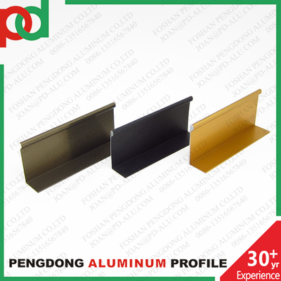 カスタマイズ可能な押出成形技術は、ガラスドア、キッチンキャビネット、ワードローブ、MDFメラミン用のアルミニウムプロファイルを製造しています。