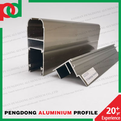 Aluminium Profile For Door Flame And Window Leaf With Champagne Anodized In Gabon, Burkina Faso