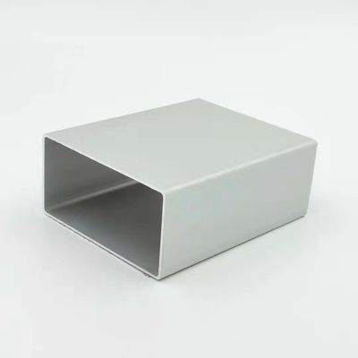 お買い得 0.9mm Aluの放出のプロフィール40X80の管銀製のマットはアルミニウム プロフィールを陽極酸化した オンライン