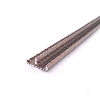 お買い得 16.3mm Tはアルミニウム正方形の端のトリムの磨く形成のプロフィールを形づける オンライン
